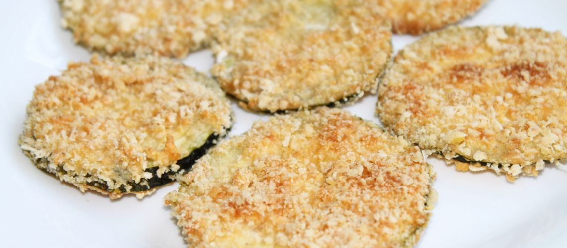 Calabacín con parmesano al horno