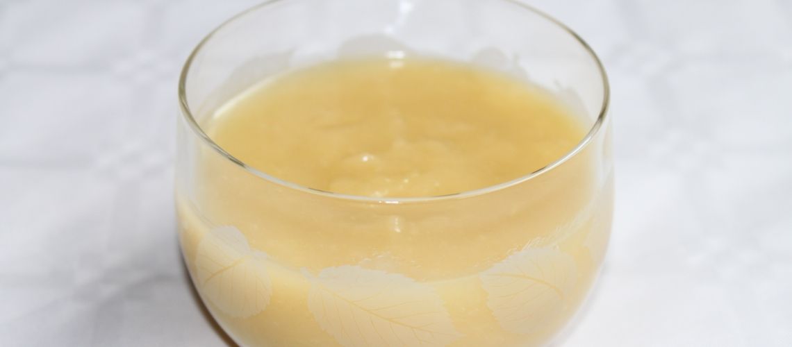 Compota de manzana