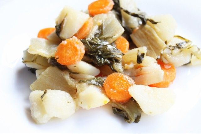Acelgas con patatas