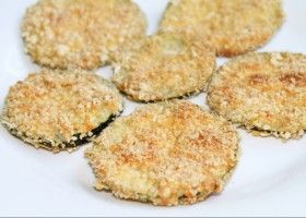 Calabacín con parmesano al horno
