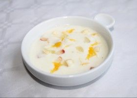 Aliño de Crema con Frutas