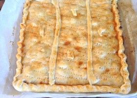 Empanada de Cecina y Queso de Cabra