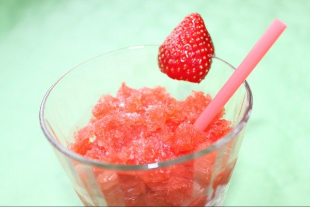 Granizado de frutas