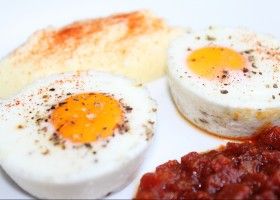 Huevos al Baño María