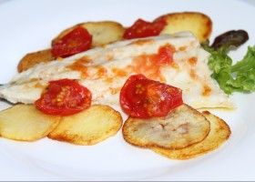 Lomos de Lubina al horno
