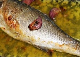 Lubina al horno