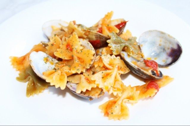 Pasta con almejas