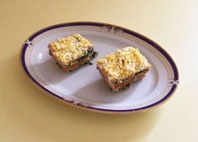 Pastel de atún y espinacas