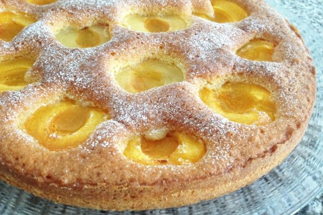 Tarta de albaricoques