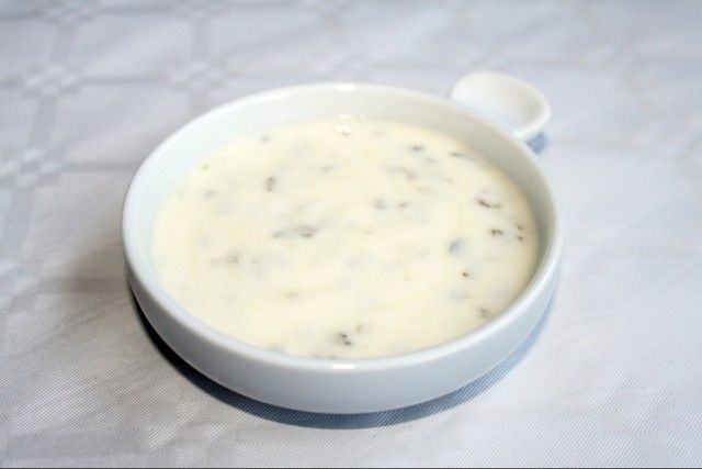 Yogur y pepinillo