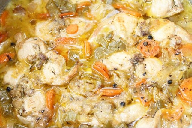 Conejo en escabeche