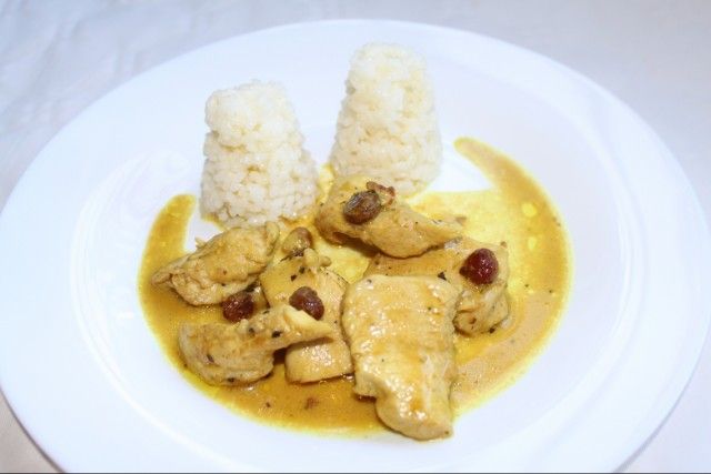 Pollo al curry