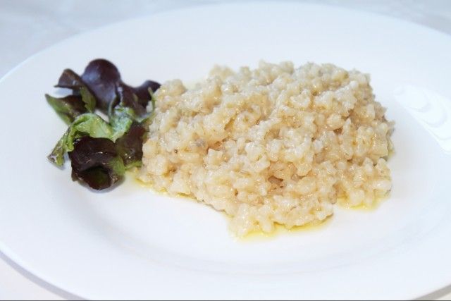 Risotto al parmesano