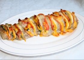 Solomillo Hasselback