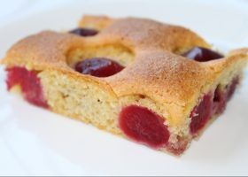 Tarta de cerezas