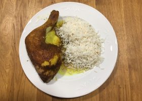Pollo al Horno con Hierbas (Pollo en Bolsa)