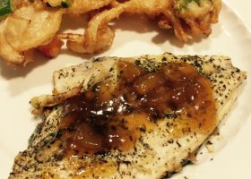 Dorada con Chutney de Mango