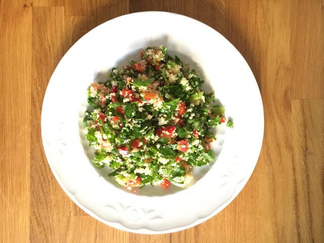 Receta de Tabulé