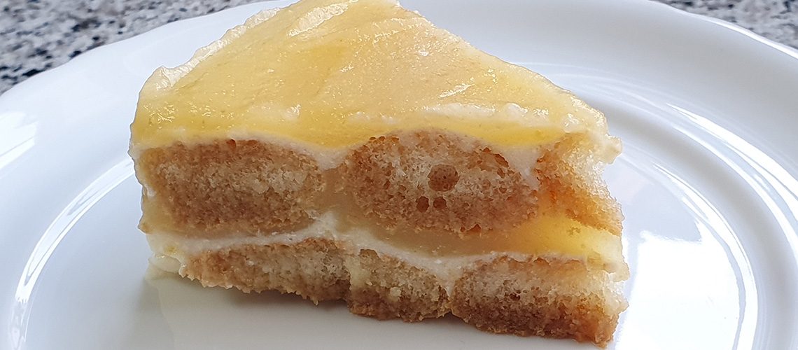 Porción de Tarta saludable