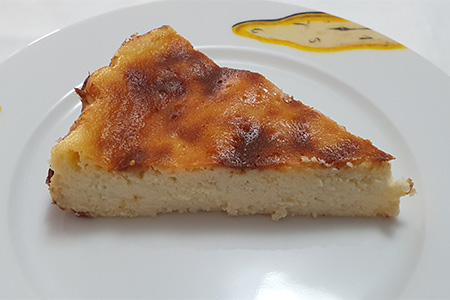 Porción de Tarta de Queso de Carina