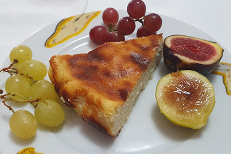 Porción de Tarta de Queso de Carina